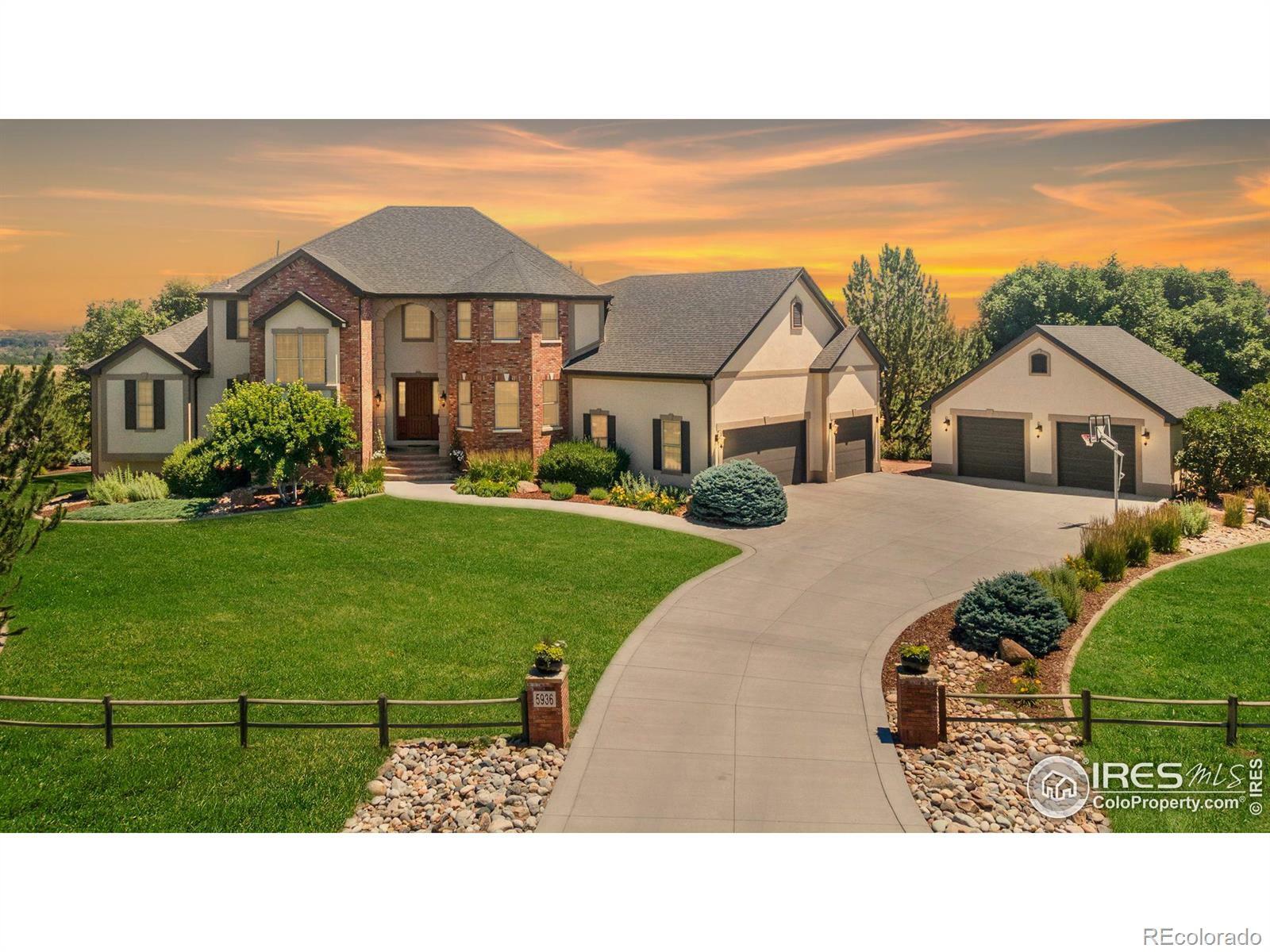 Property Photo: 5936 Highland Hills Circle CO 80528