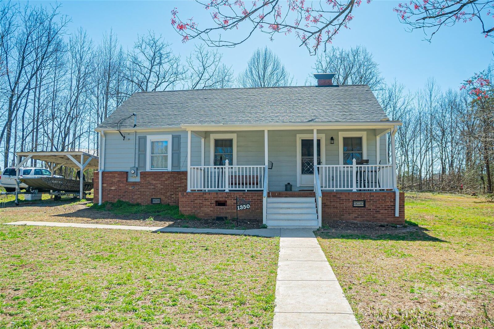 Property Photo:  1350 Hulls Grove Church Road  NC 28168 