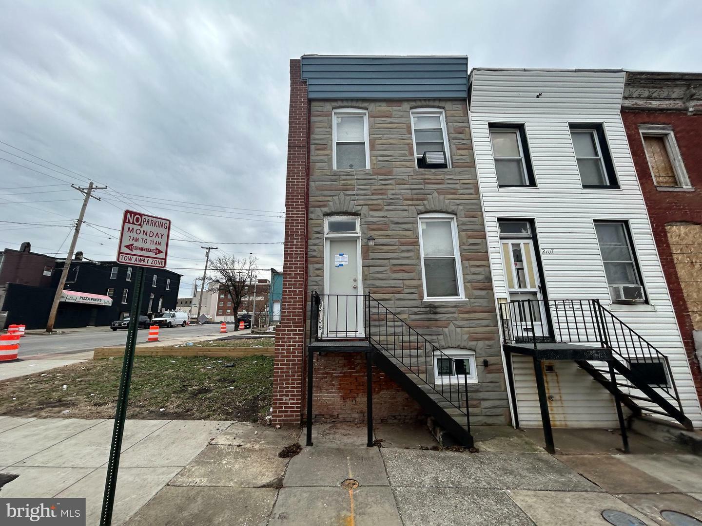 Property Photo: 2105 Vine Street MD 21223
