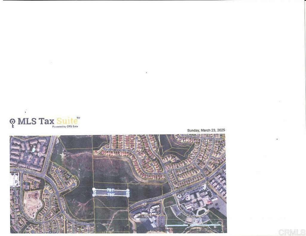 Property Photo: 0 Del Sol Blvd Vacant Land CA 92154