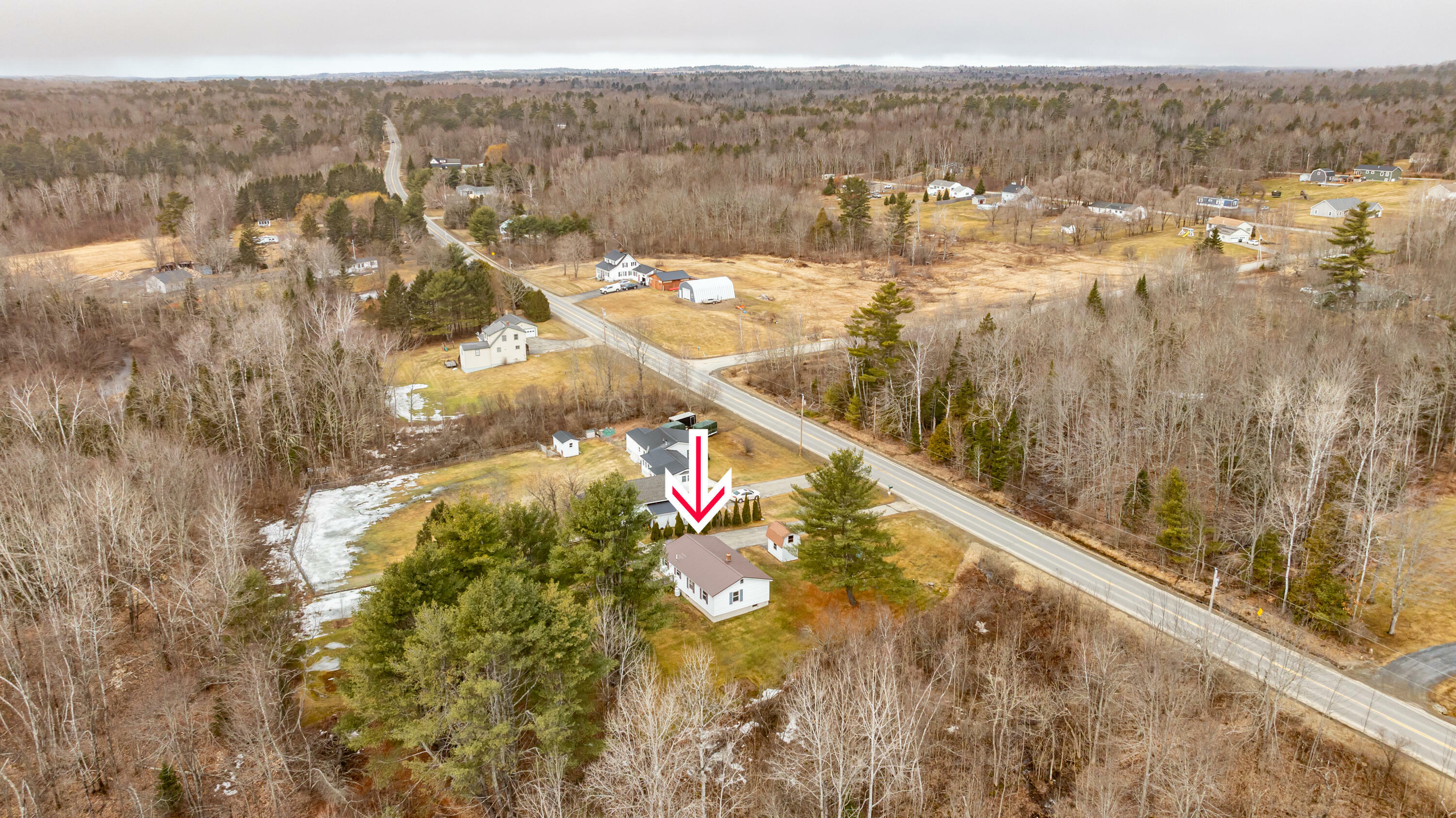 Property Photo:  336 Stetson Road W  ME 04456 