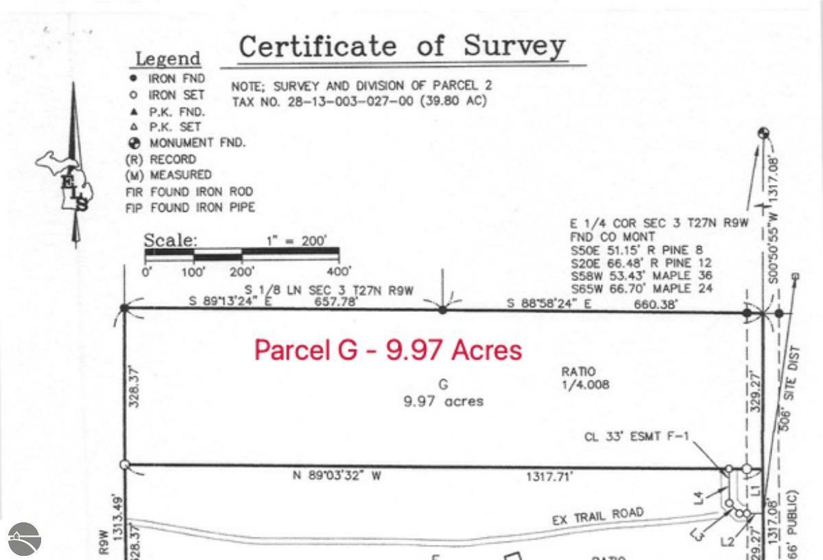 Property Photo: 0 Samels Road MI 49690