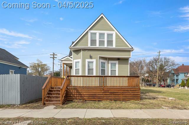 Property Photo: 3843 Martin Street MI 48210