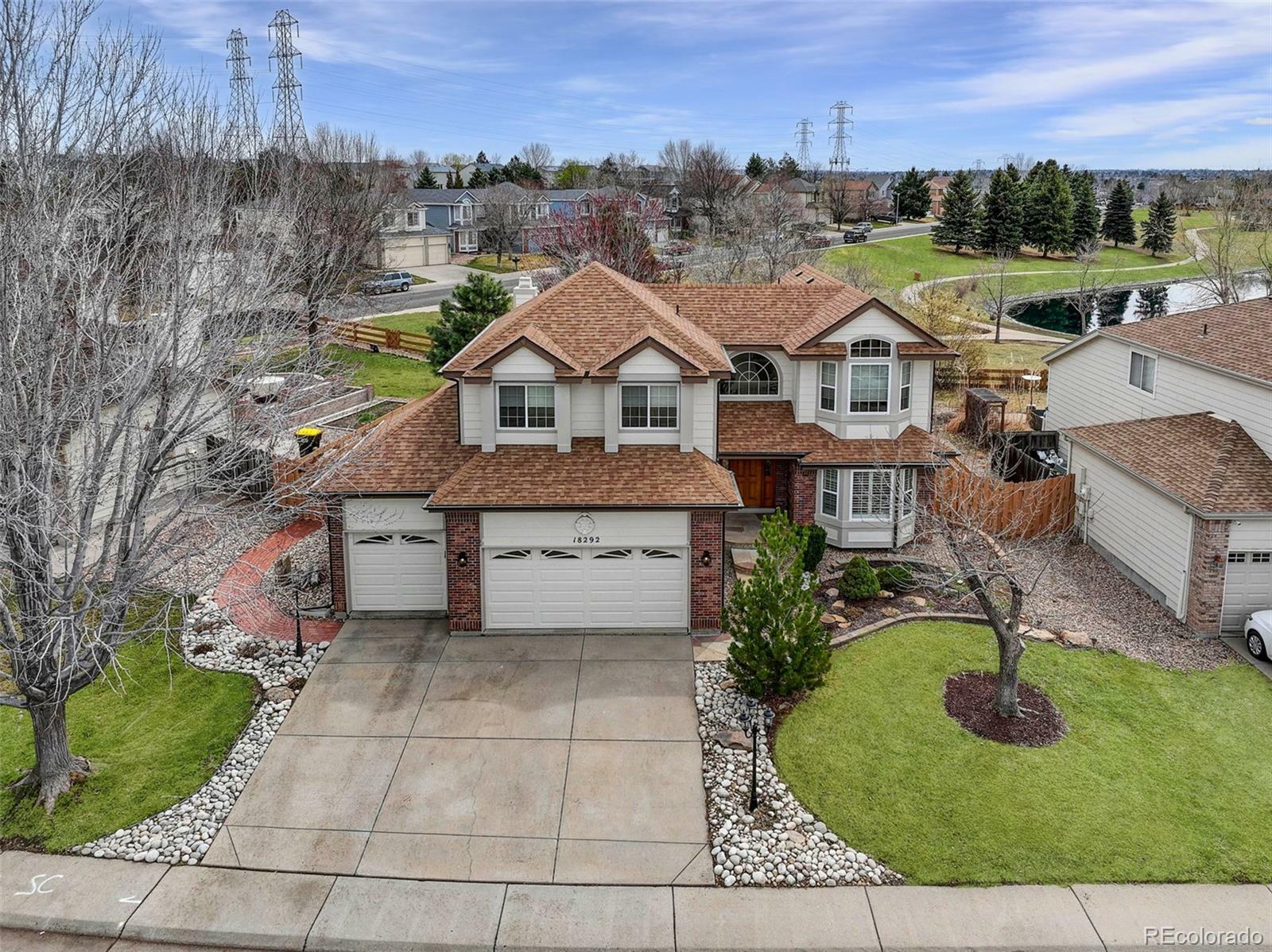 Property Photo: 18292 E Caspian Place CO 80013
