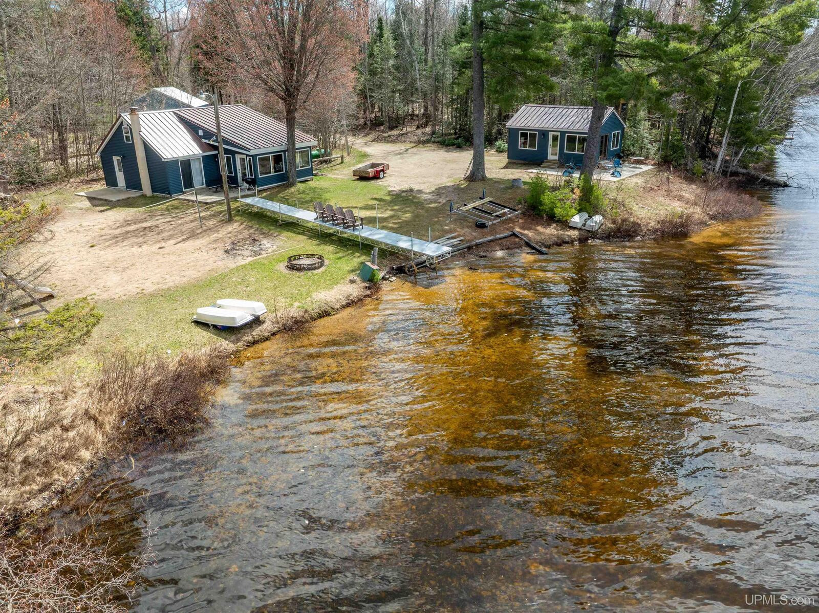 Property Photo:  3865 Peninsula Point Road  MI 49862 