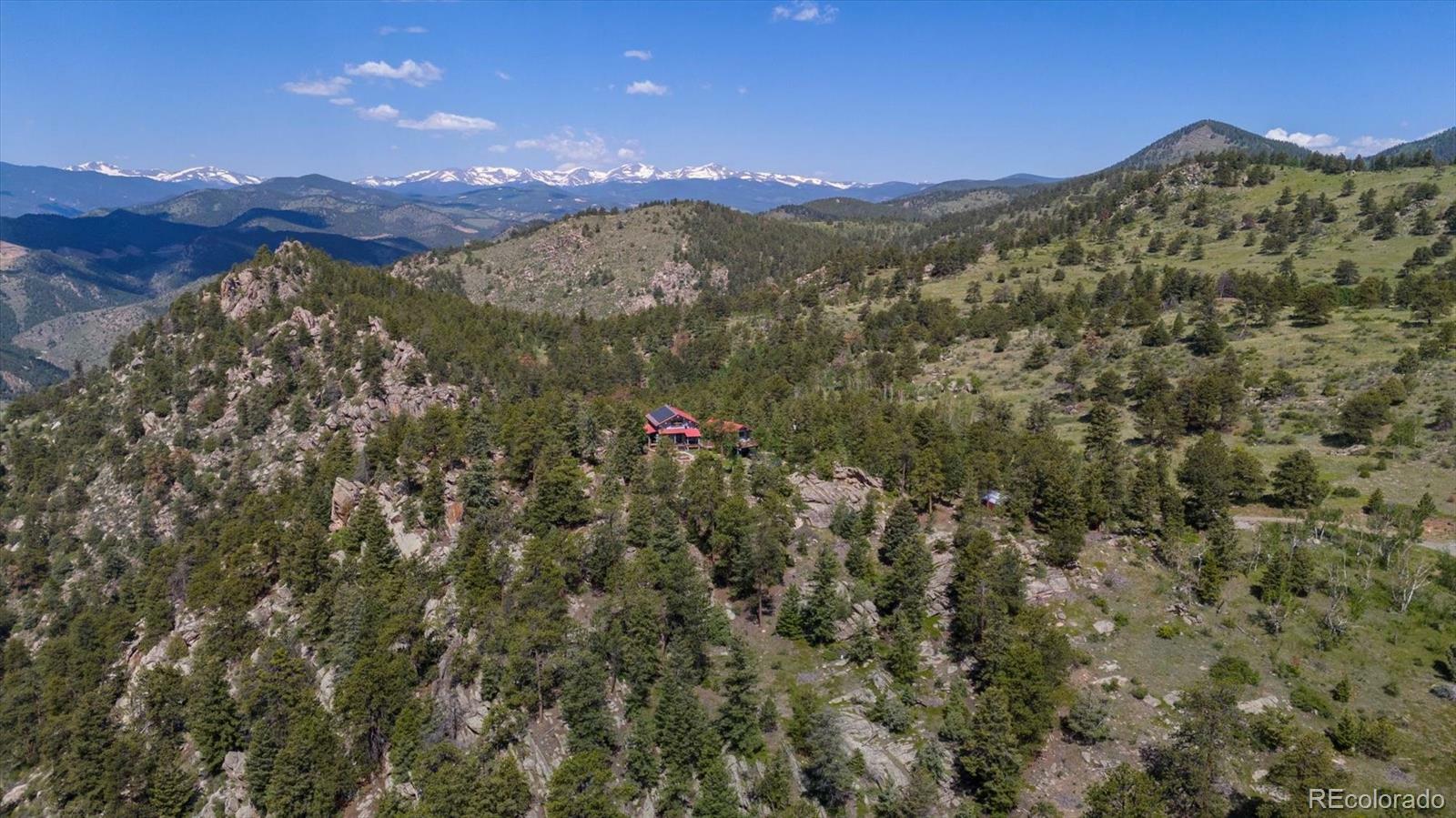 Property Photo: 3945 Douglas Mountain Drive CO 80403