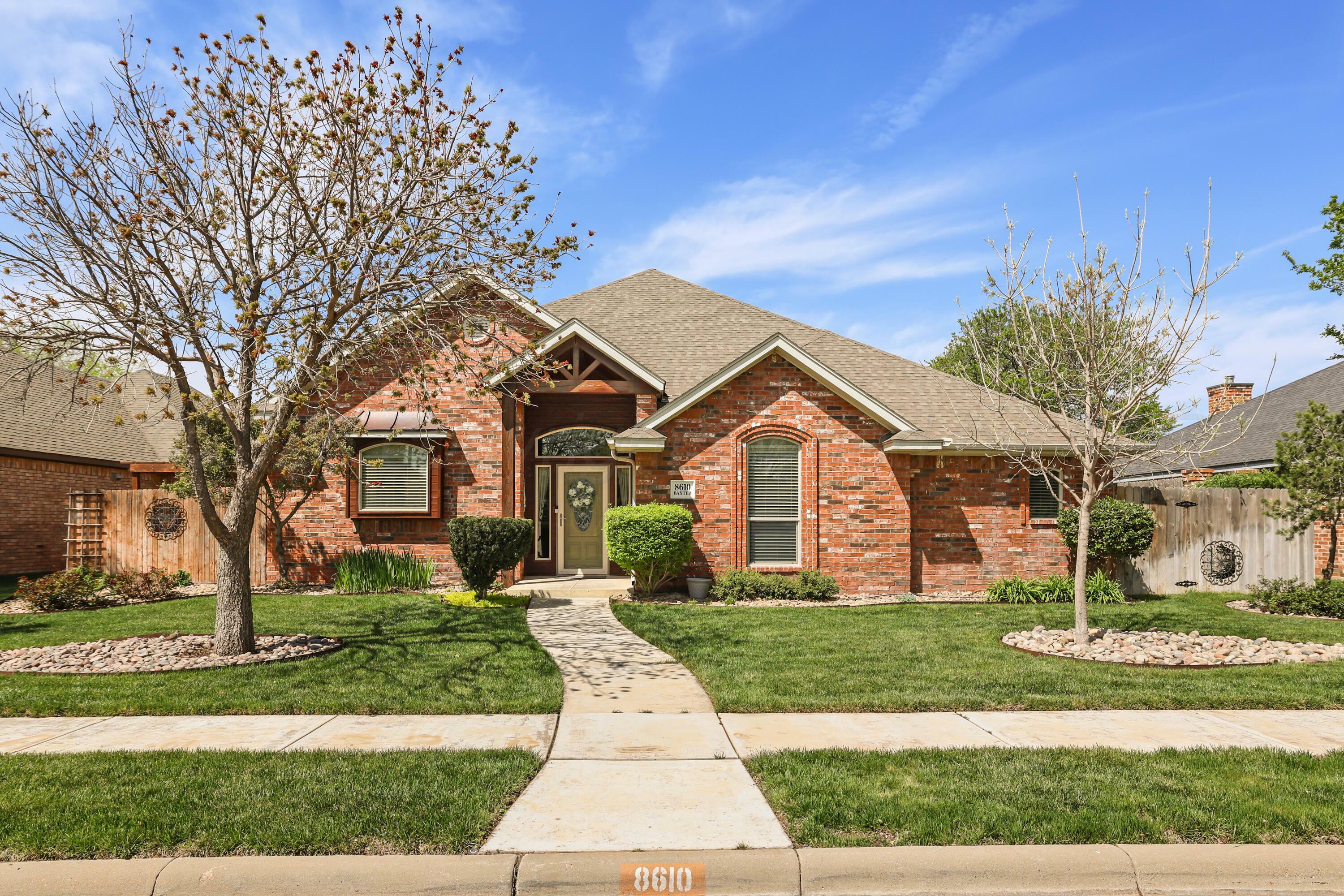Property Photo: 8610 Baxter Drive TX 79119-7482