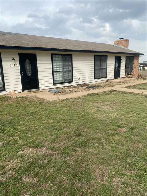 Property Photo:  3411 Pewitt Drive &Amp 3413  TX 76706 