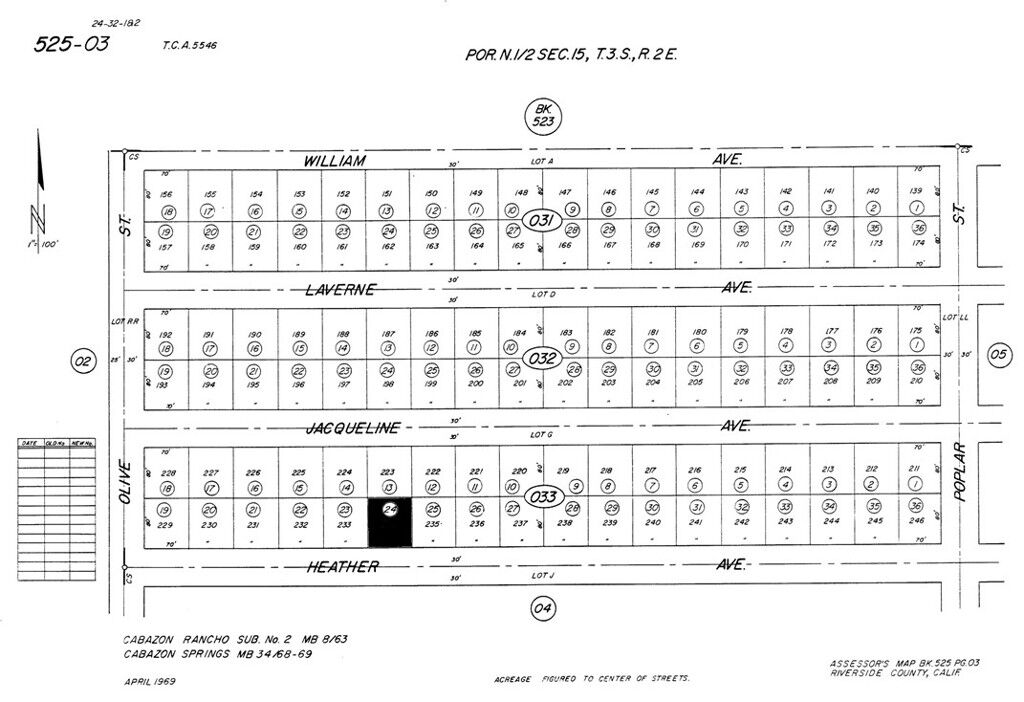 Property Photo:  0 Heather Avenue  CA 92230 