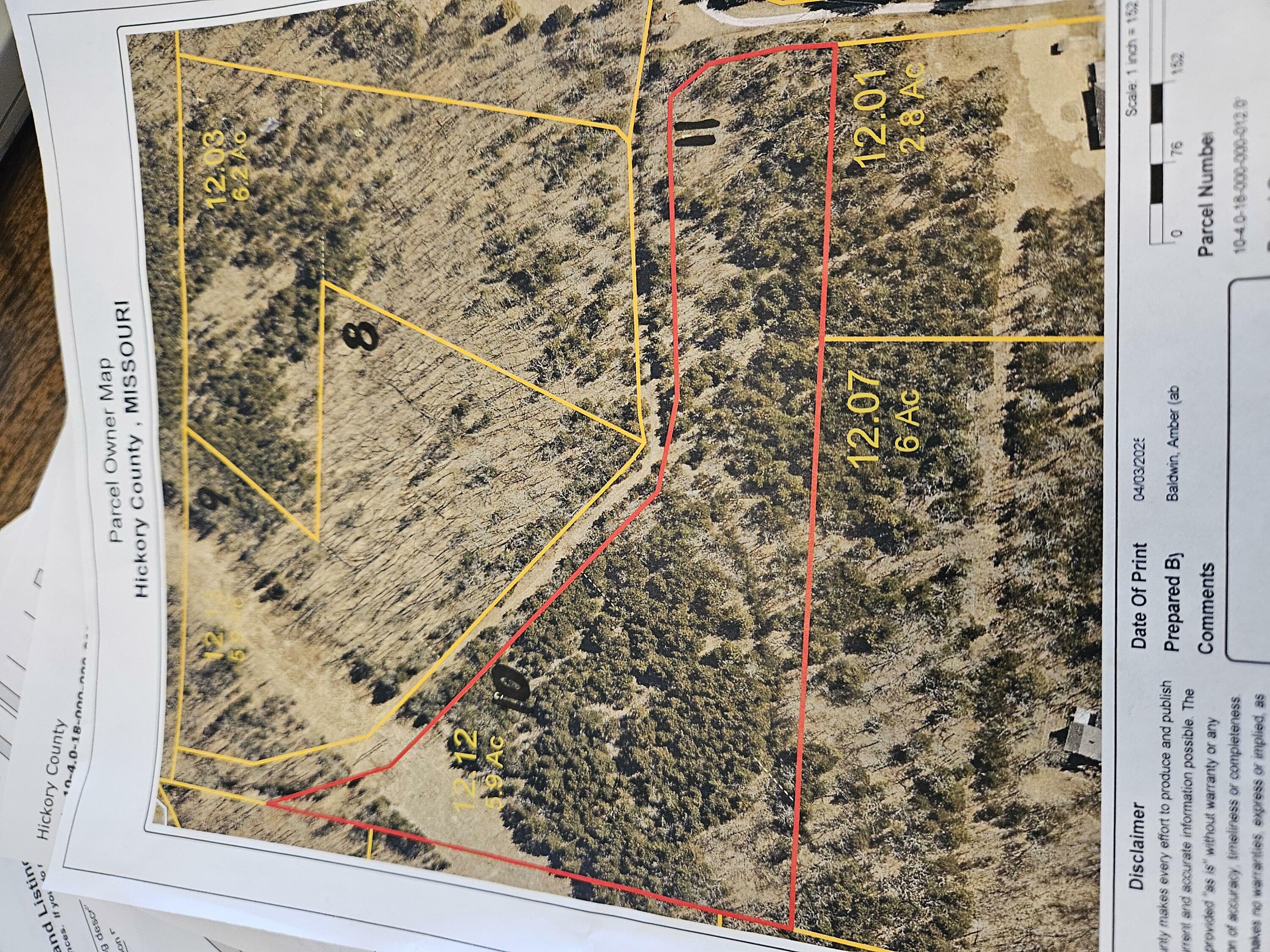 Property Photo: Lot 8 Country Ridge Estates MO 65779