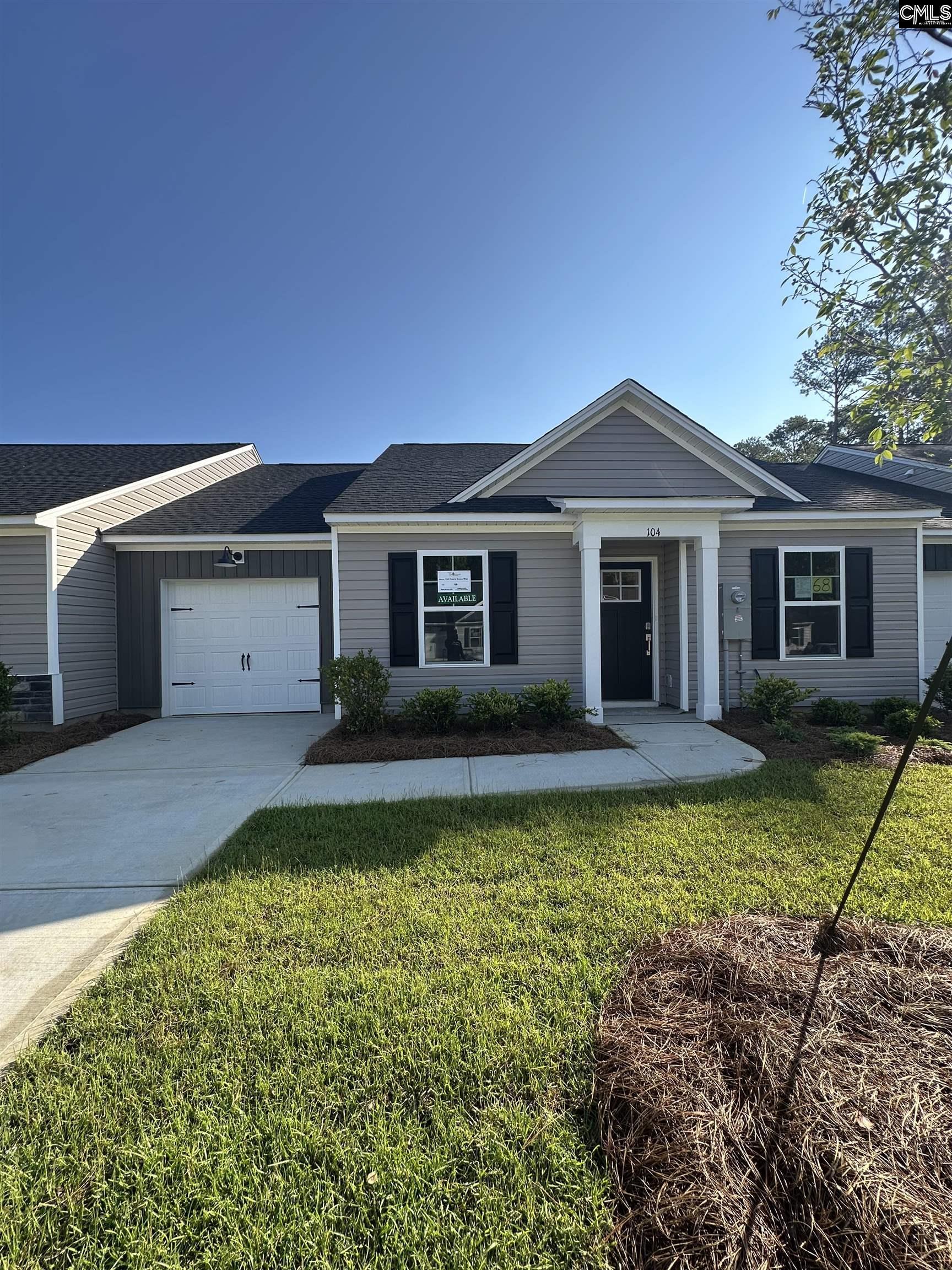 Property Photo:  104 Prairie Grass Way  SC 29212 