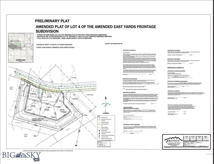 Property Photo:  101 Union Avenue- Lot 4E  MT 59711 