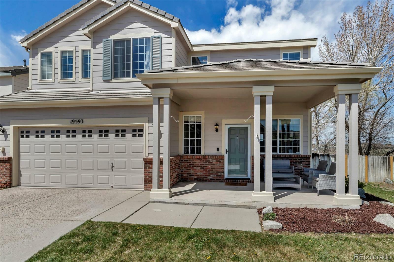Property Photo: 19593 E Hollow Creek Drive CO 80134