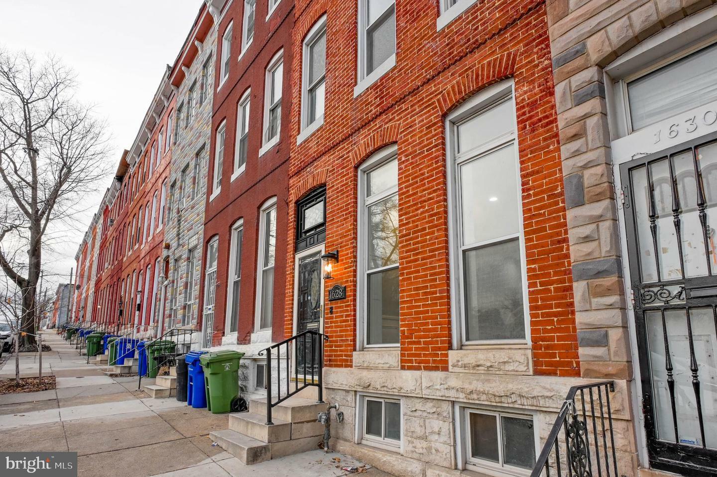 Property Photo: 1628 E Biddle Street MD 21213