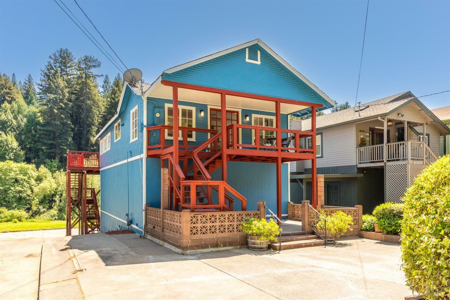 Property Photo: 15627 Riverside Drive CA 95446