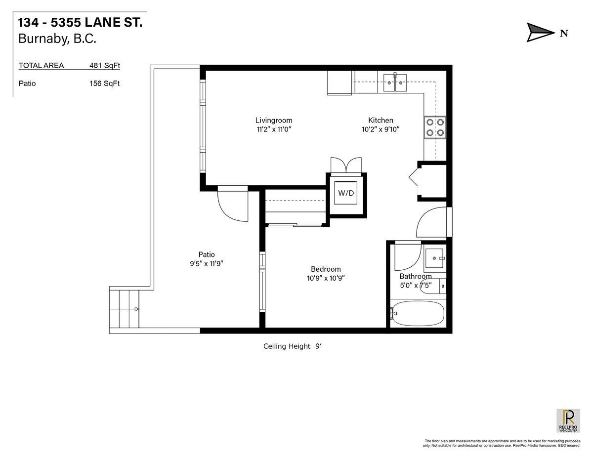 Property Photo: 5355 Lane Street 134 BC V5H 0H1