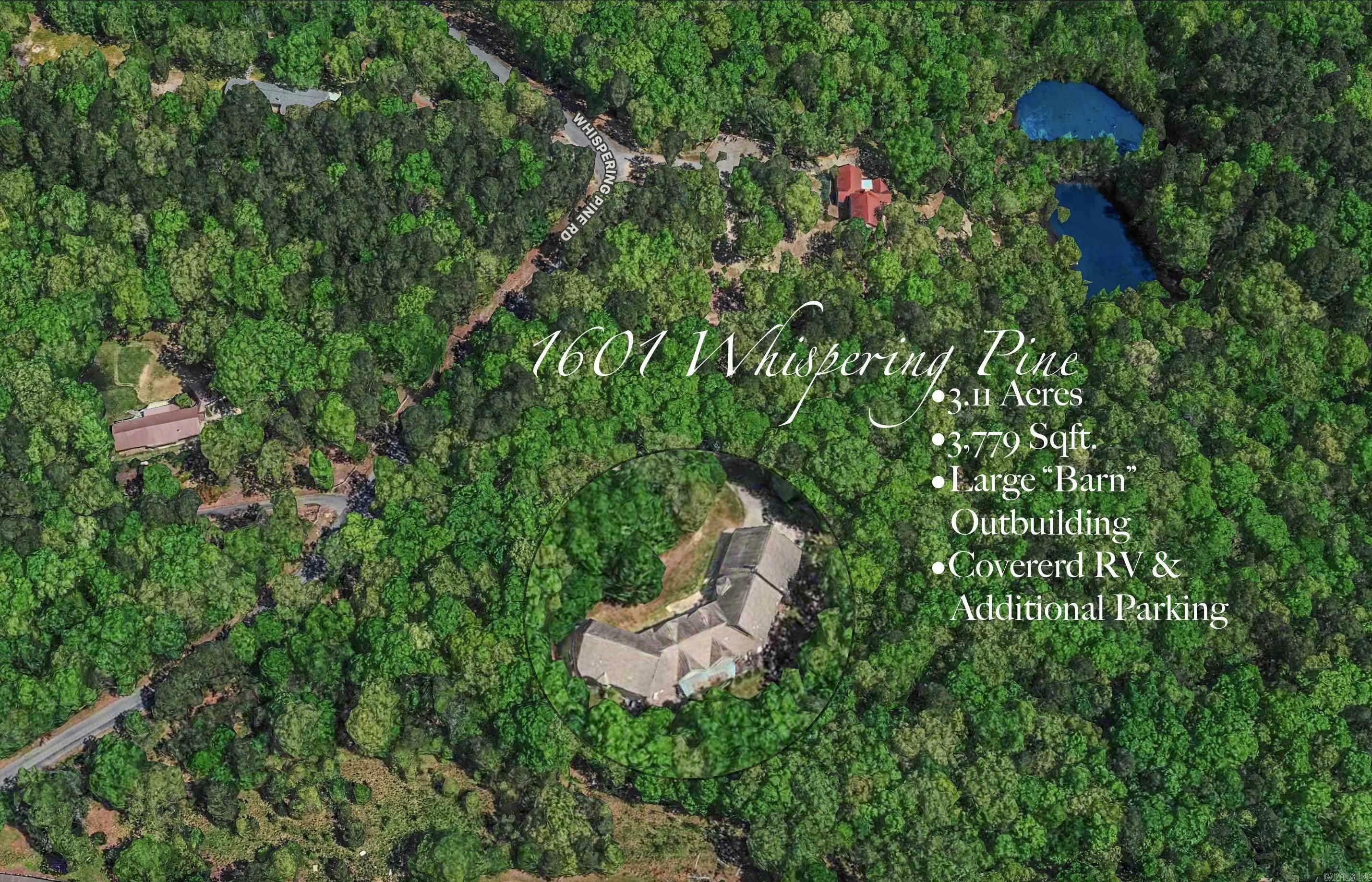 Property Photo: 1601 Whispering Pine Road AR 72210