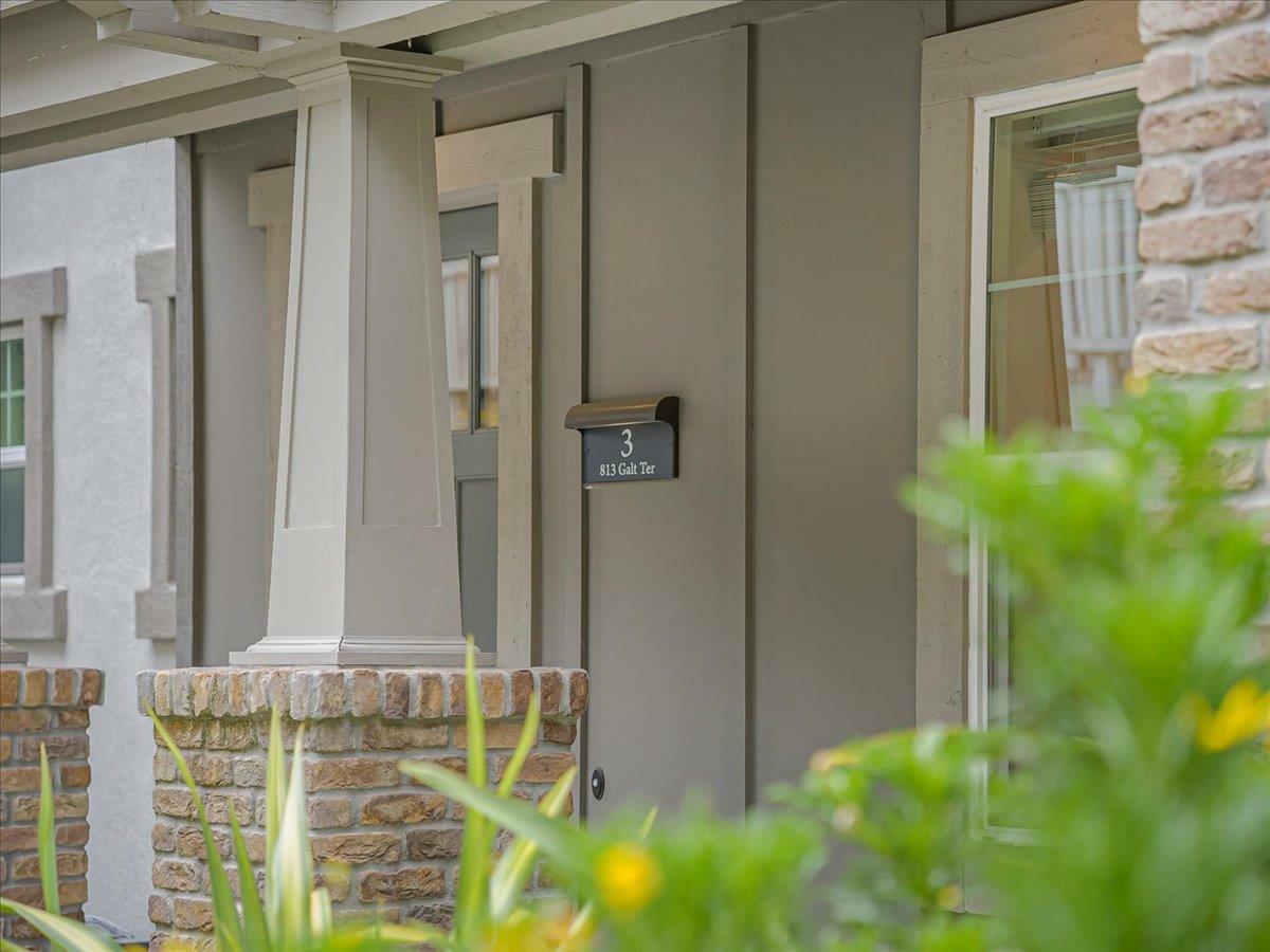 Property Photo: 813 Galt Terrace 3 CA 94085
