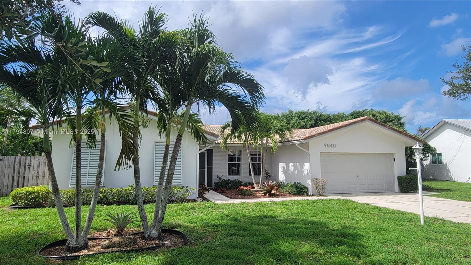 Property Photo: 7640 NW 6th Ct FL 33324