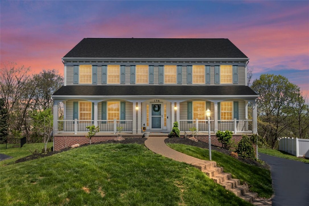 Property Photo: 136 Amberwoods Drive PA 15317