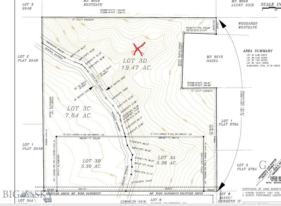 Property Photo: Tbd - Lot 3D Solitude Drive MT 59701