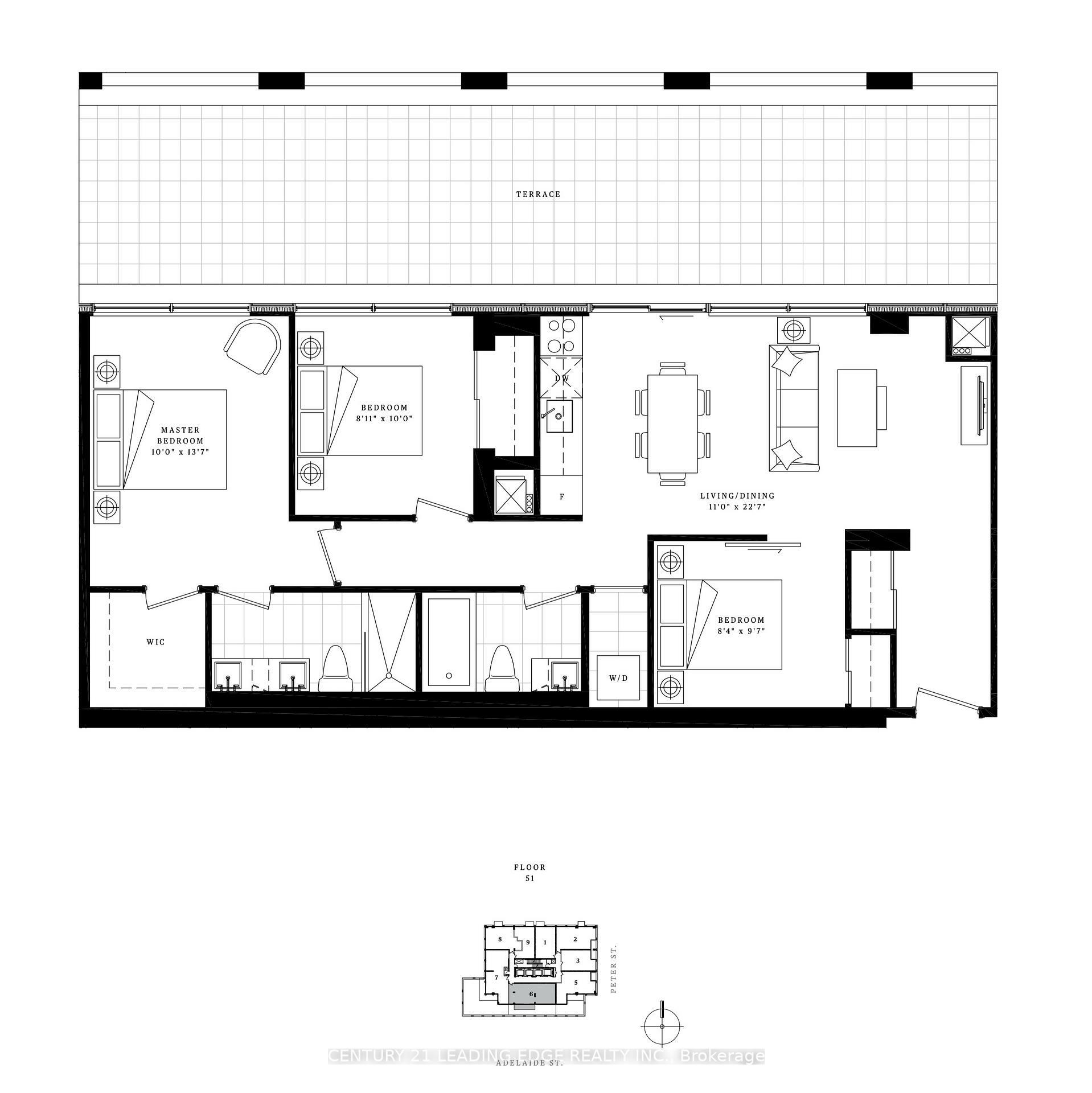 Photo de la propriété: 108 Peter Street 5106 ON M5V 0W2
