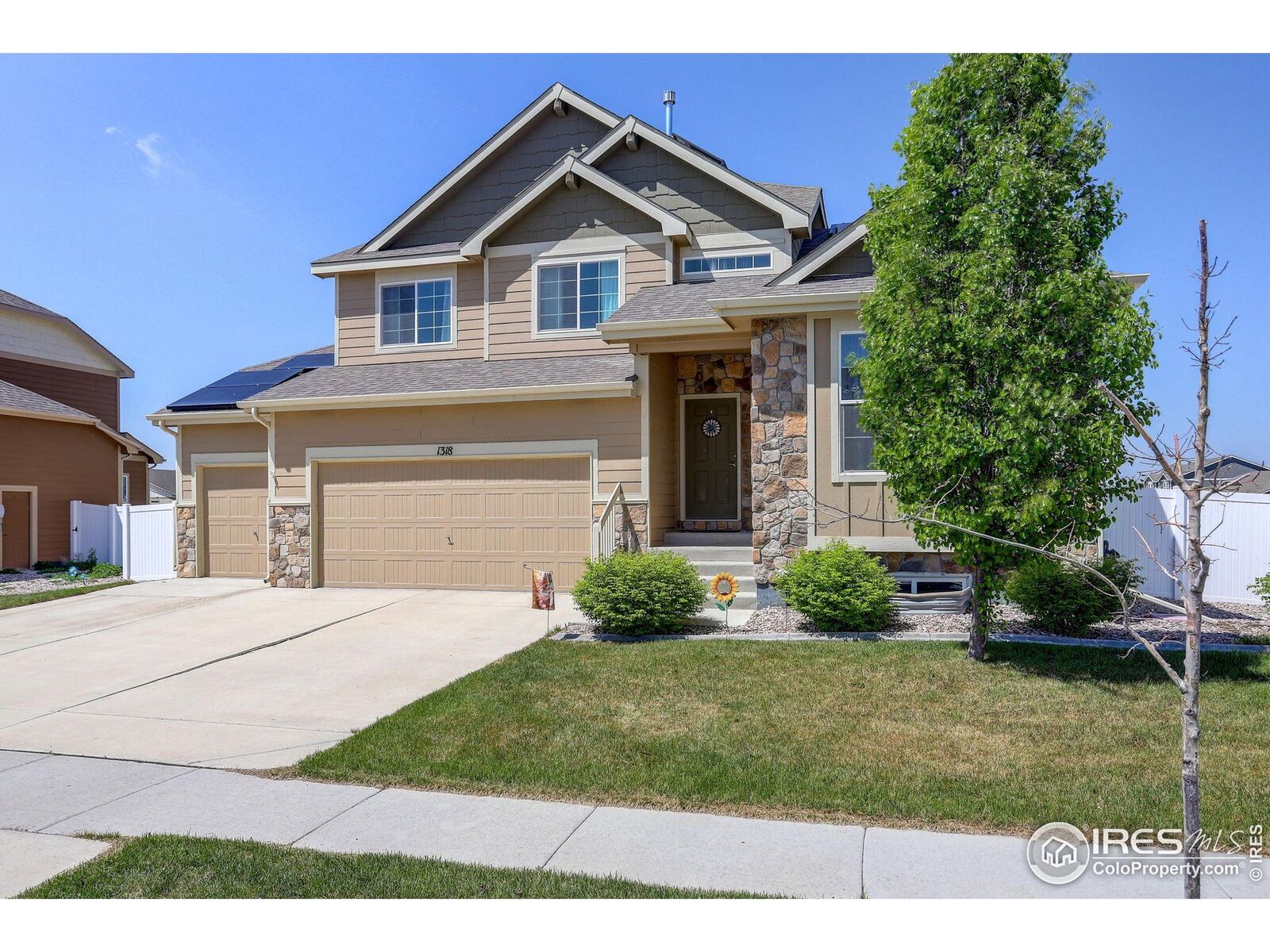 Property Photo:  1318 Chamois Dr  CO 80550 