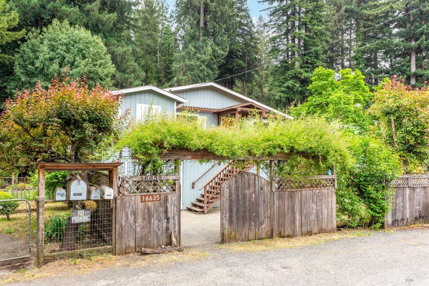 Property Photo: 16635 Center Way CA 95446