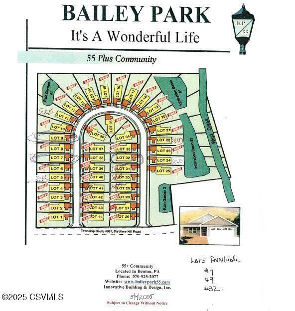 Property Photo: Lot 32 Bailey Park Drive PA 17814