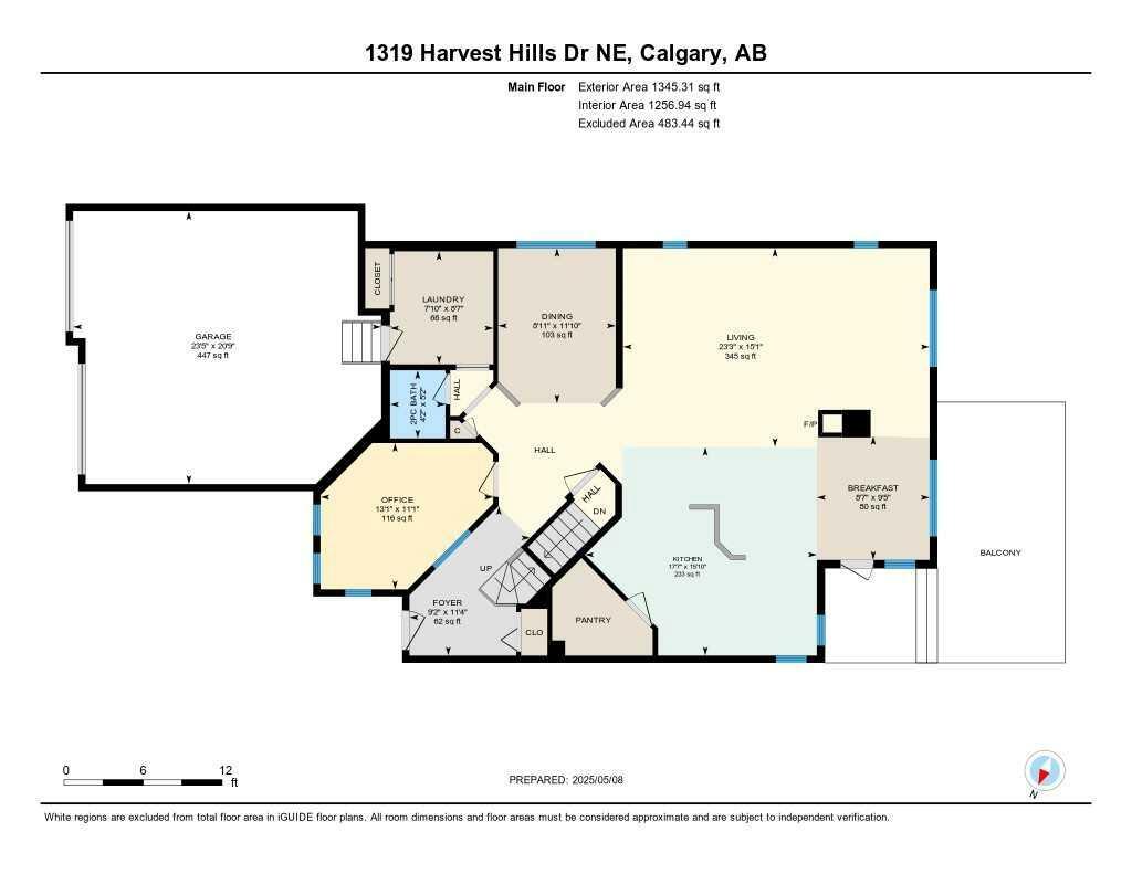 Property Photo: 1319 Harvest Hills Drive NE AB T3K 4W5