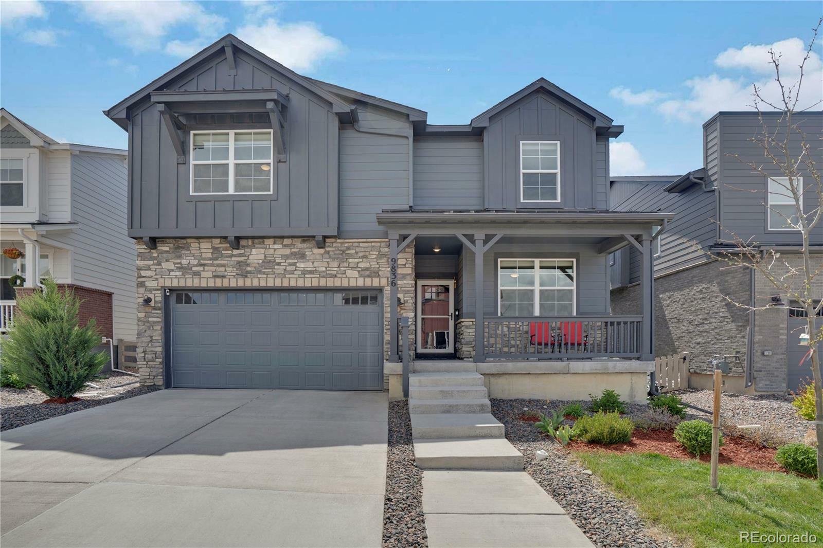 Property Photo: 9836 Banner Peak Street CO 80125