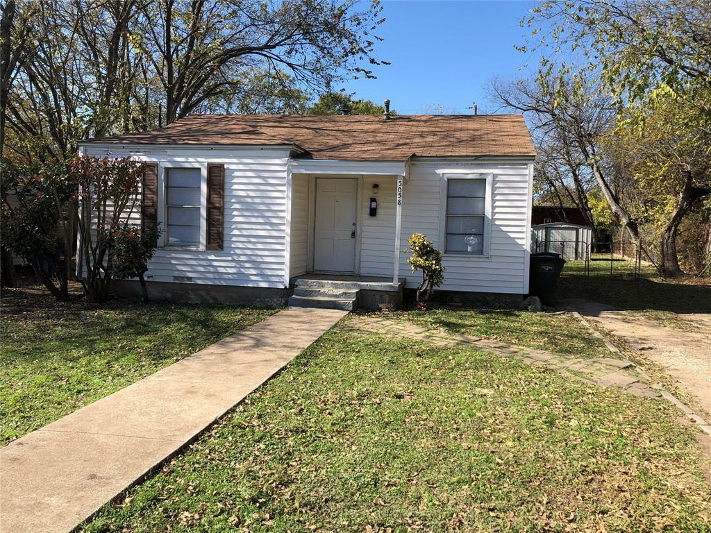 Property Photo: 5058 Dilworth Street TX 76116
