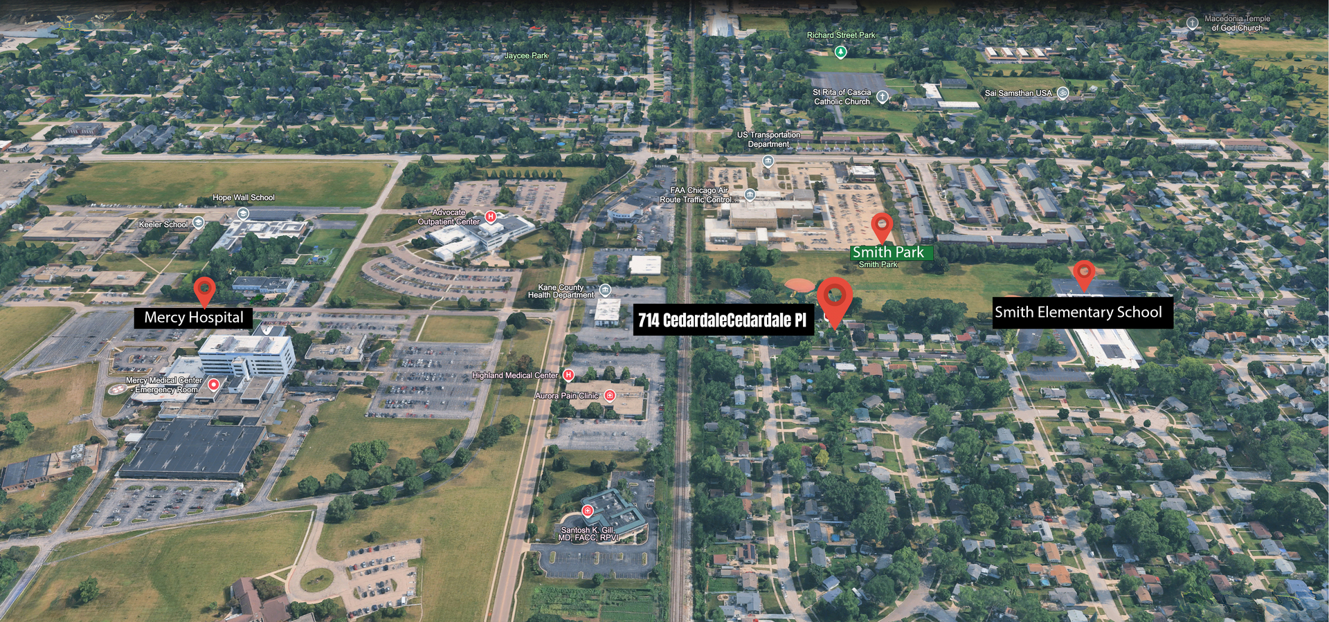 Property Photo: 714 Cedardale Place IL 60506