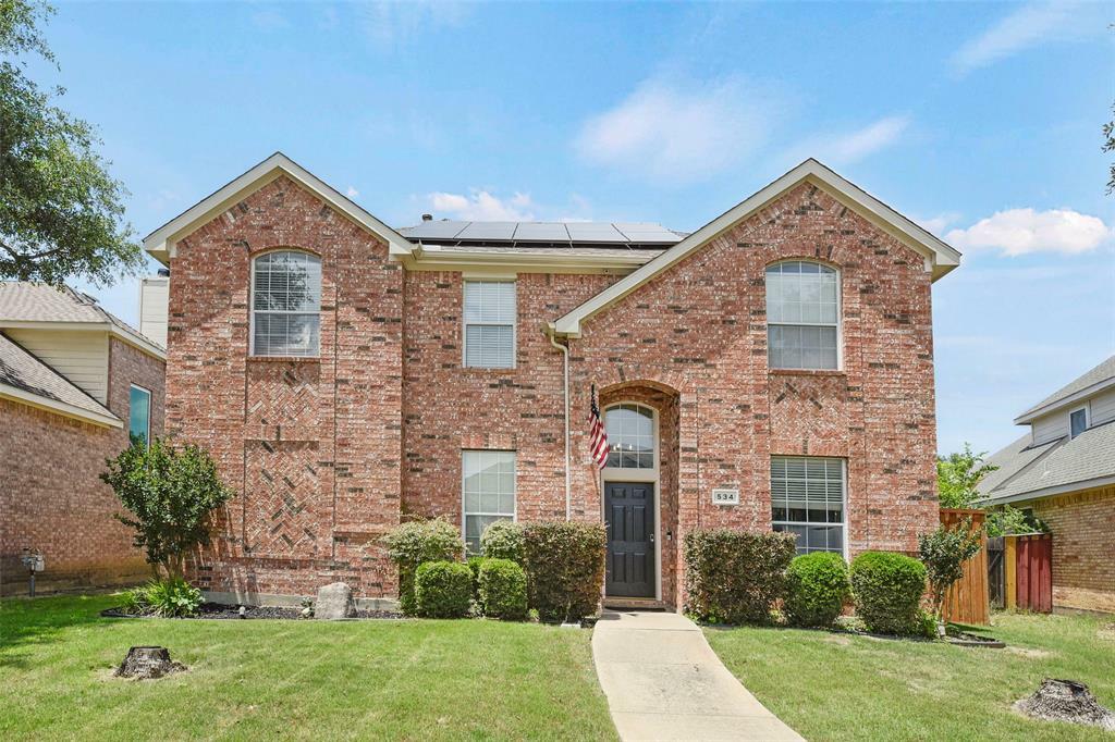 Property Photo: 534 Continental Drive TX 75067