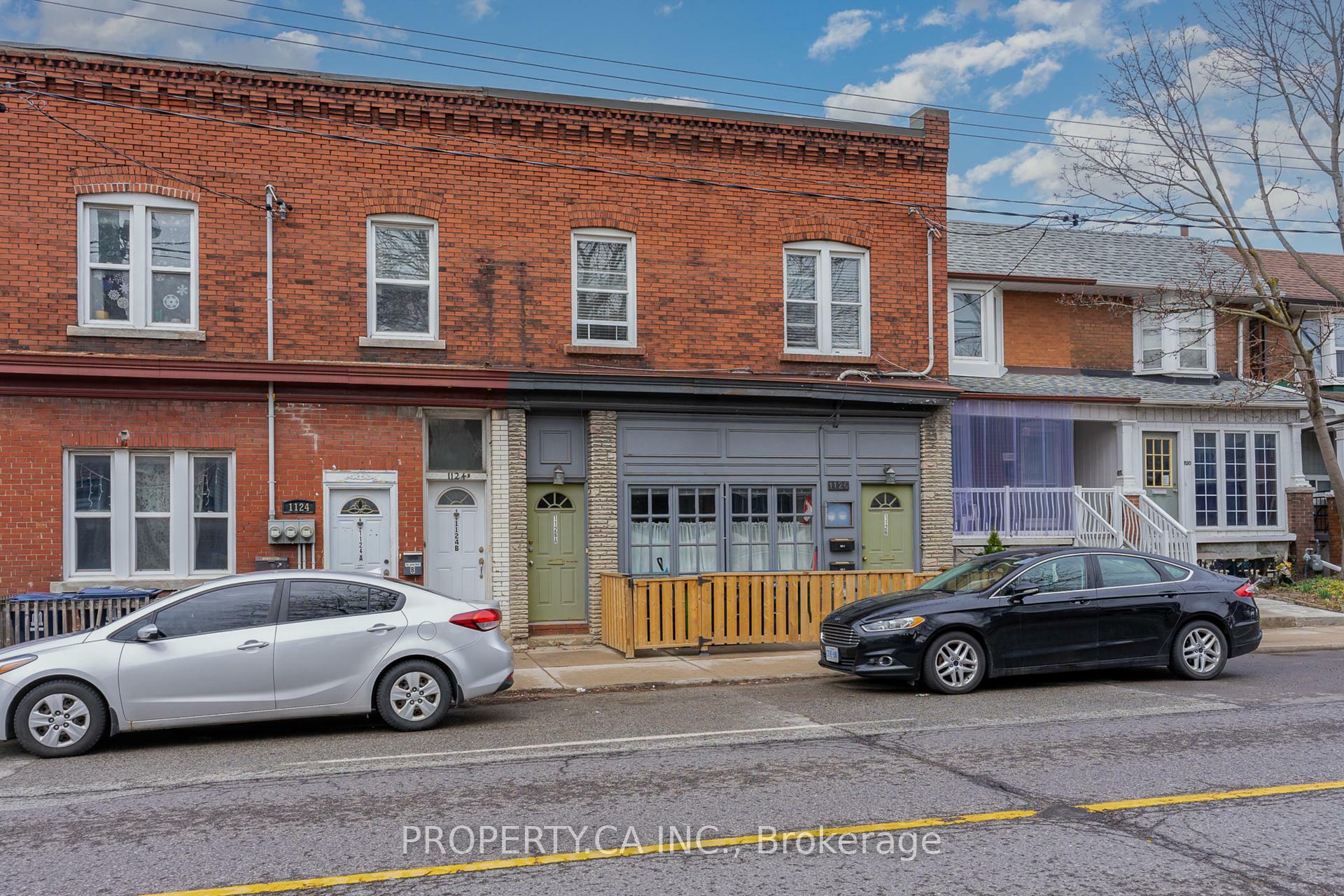 Property Photo: 1126 Dovercourt Road ON M6H 2X9