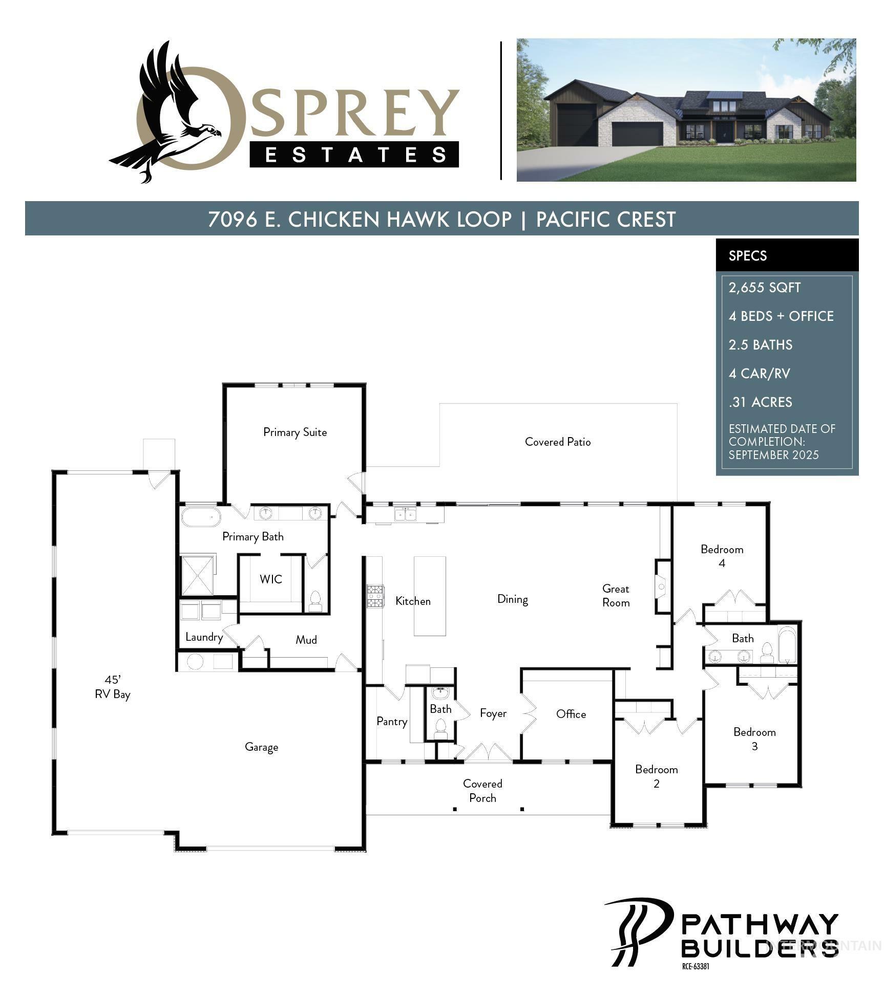 Property Photo:  7096 E Chicken Hawk Loop  ID 83686 