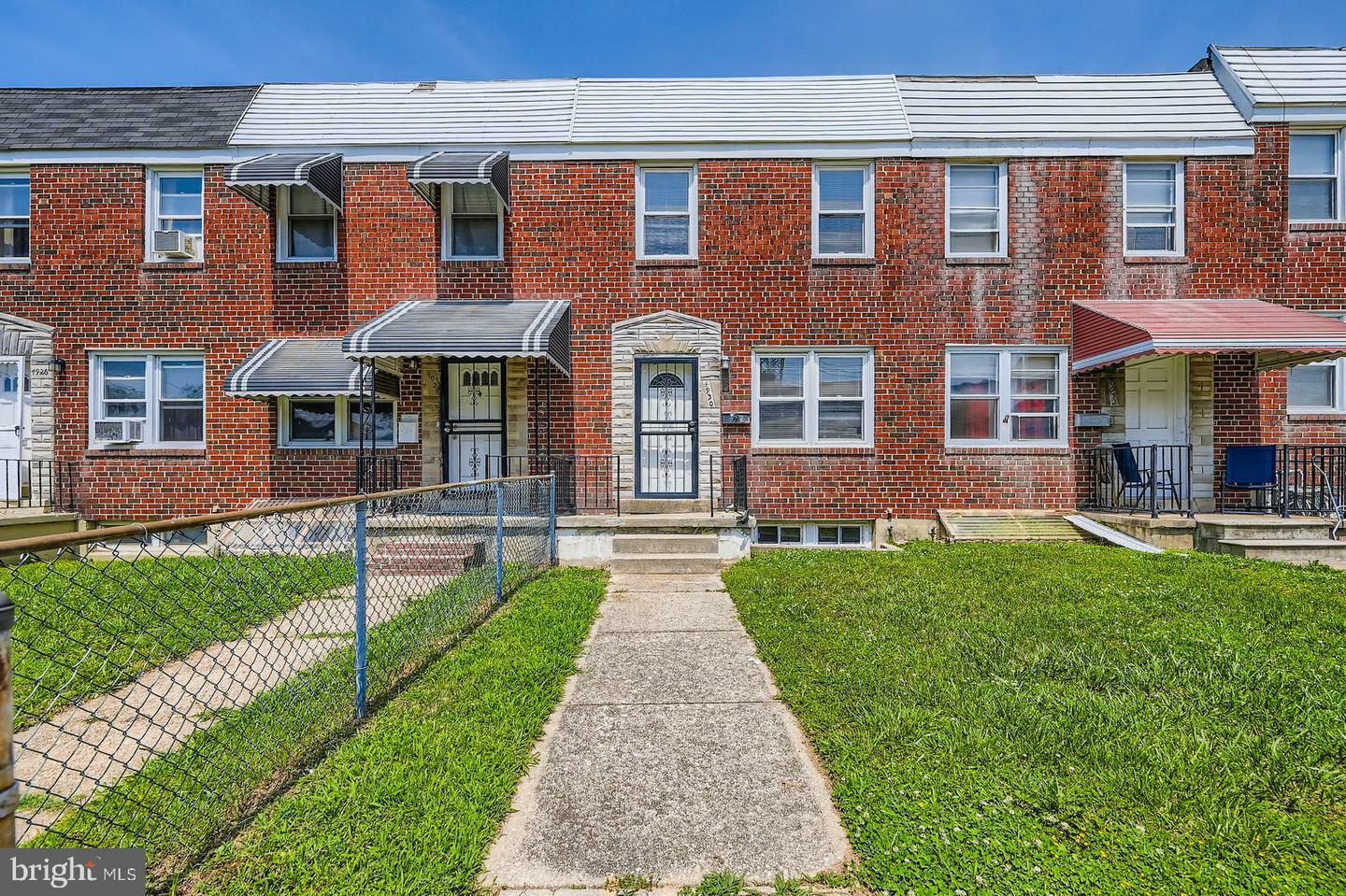Property Photo: 4930 Schaub Avenue MD 21206