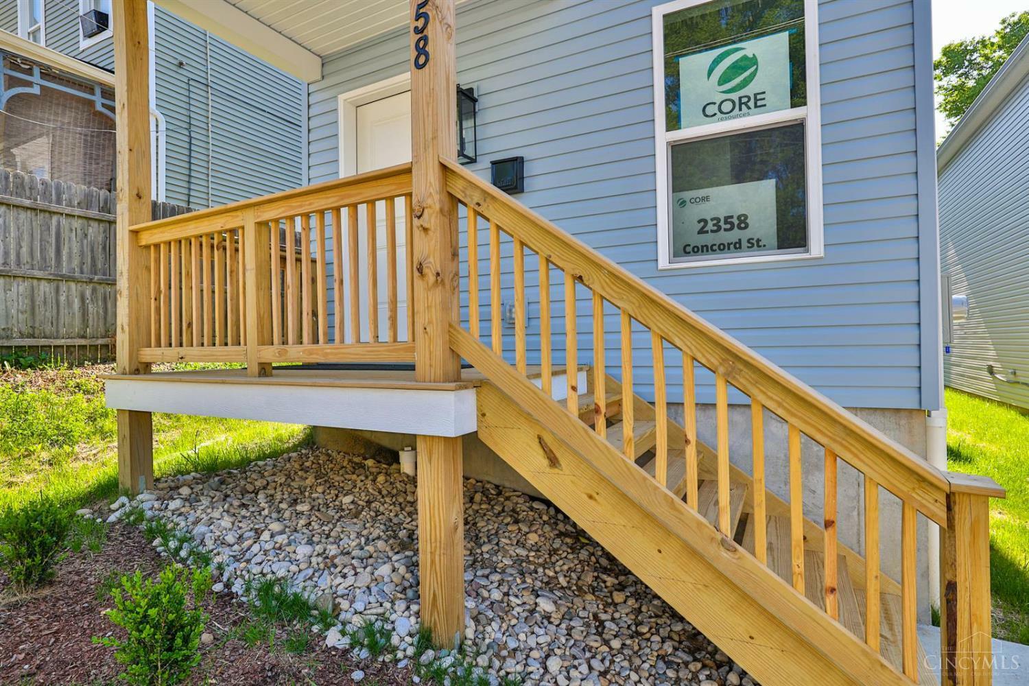Property Photo: 2358 Concord Street OH 45206