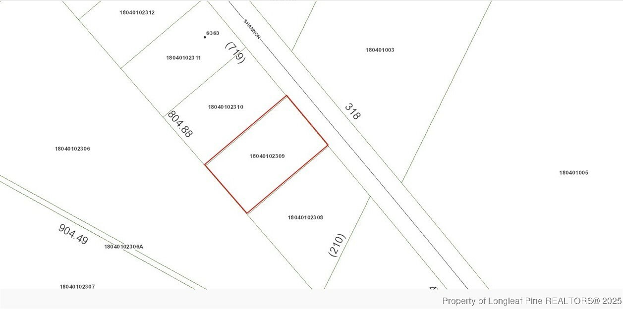 Property Photo: Tbd Shannon Road (Lot 2) Road NC 28386
