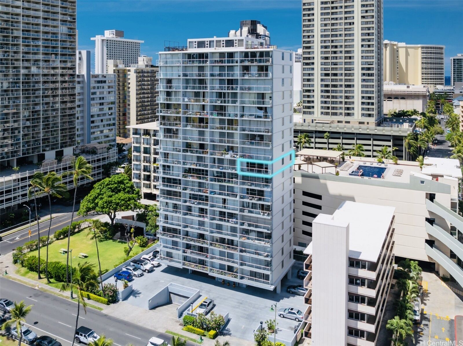 Property Photo: 2233 Ala Wai Boulevard 10C HI 96815