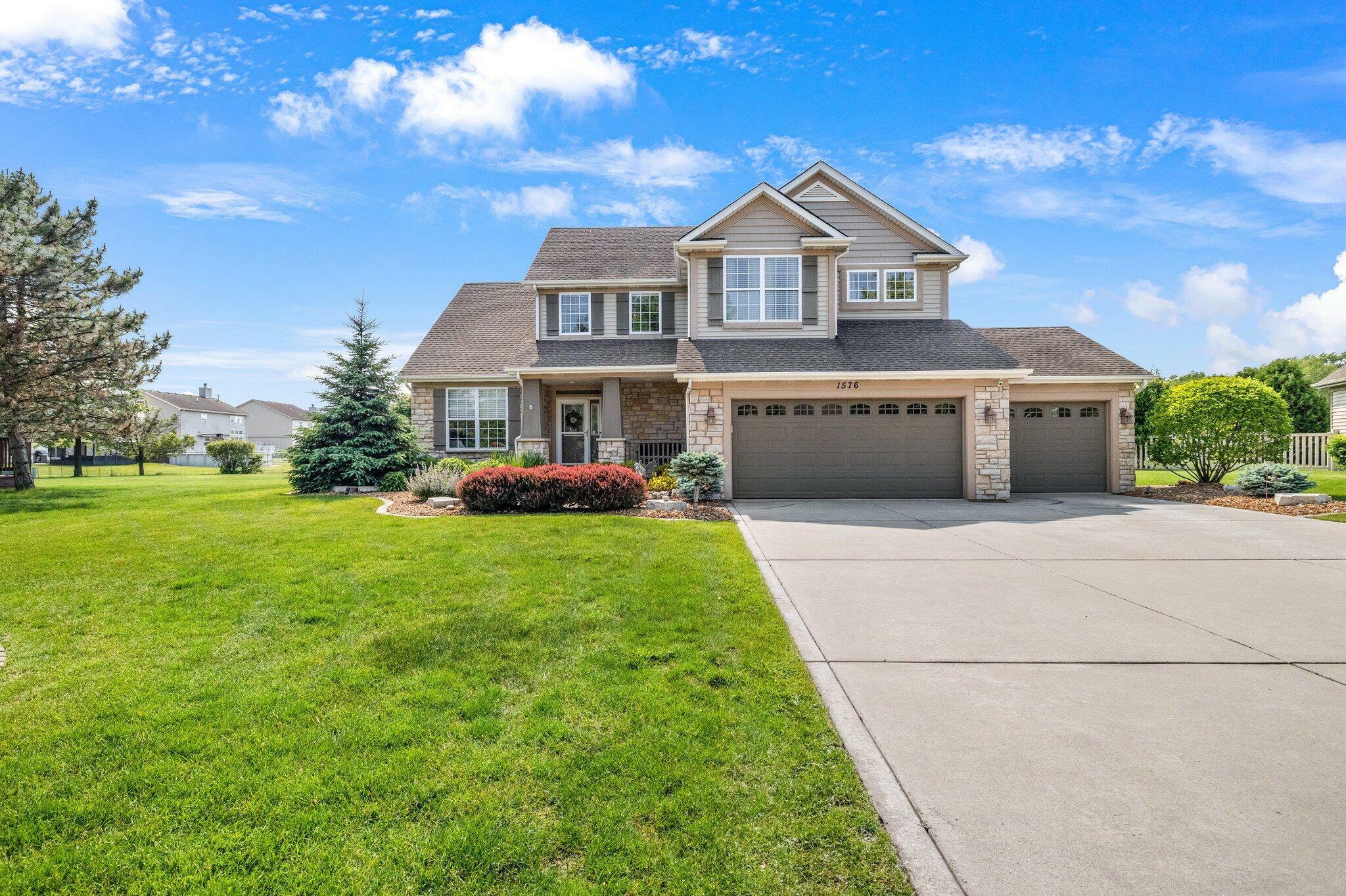 Property Photo: 1576 Hearthstone Court IN 46311