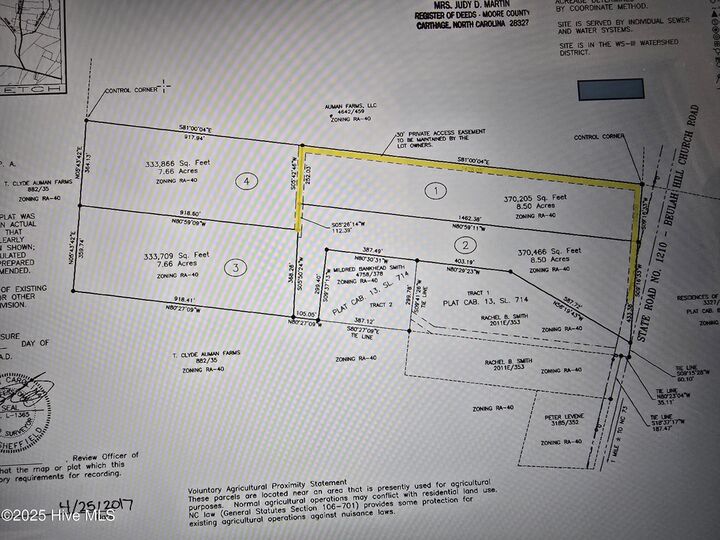Property Photo:  Tbd Lot 4 Beulah Hill Church Road  NC 27376 