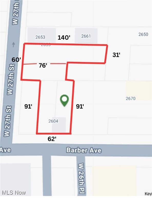 Property Photo:  2600 Barber Avenue  OH 44113 