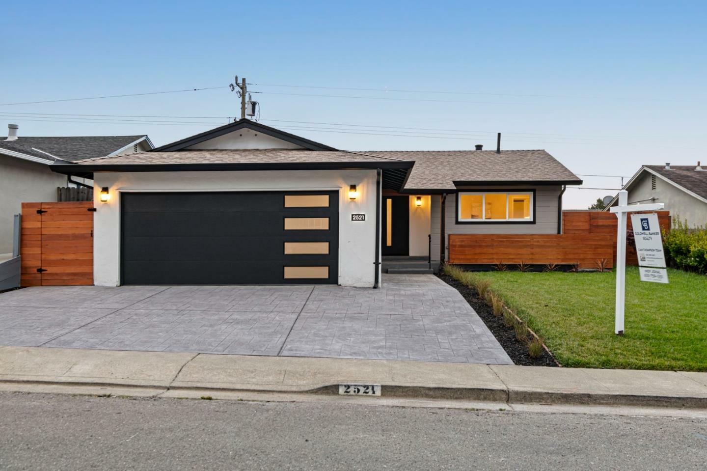 Property Photo: 2521 Sherwood Drive CA 94066