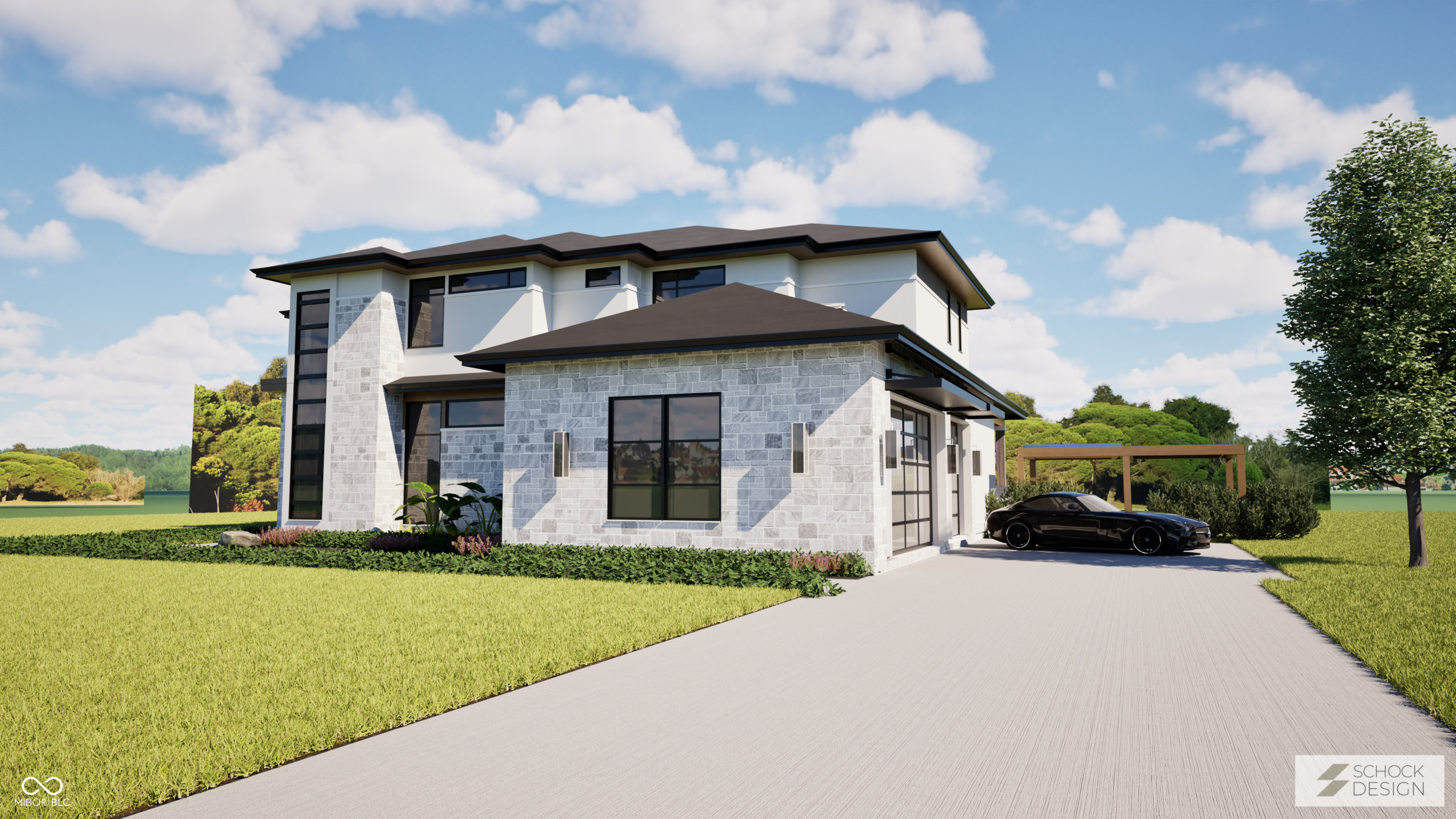 Property Photo: 3925 Besbie Way IN 46106