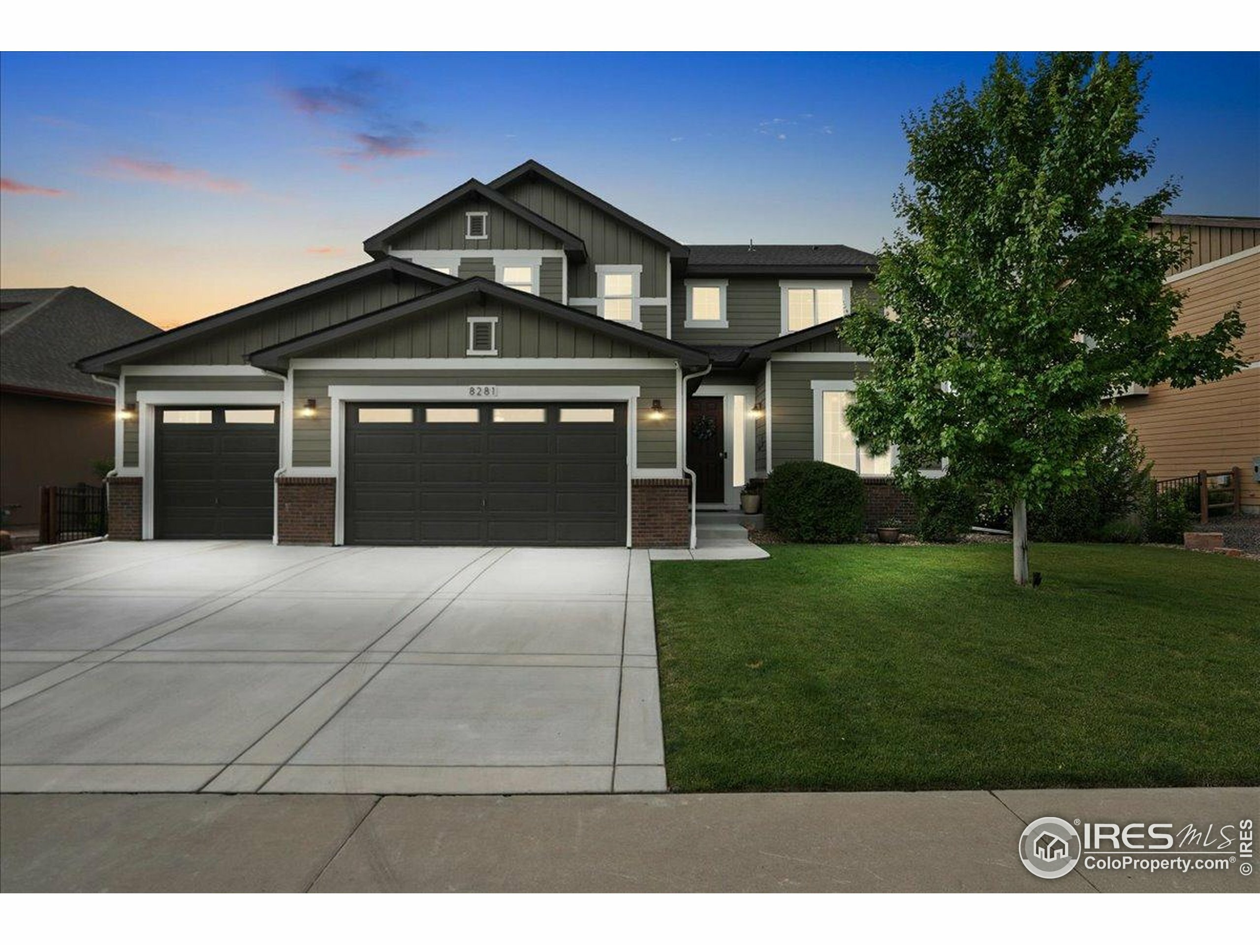 Property Photo: 8281 Wynstone Ct CO 80550
