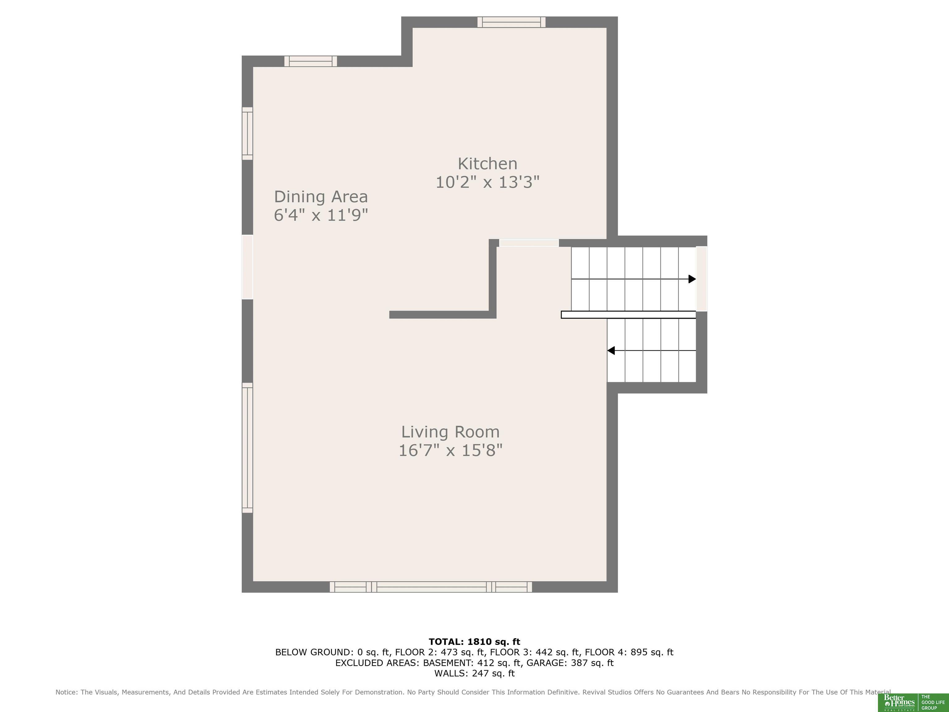 Property Photo: 1705 Hillside Drive NE 68114