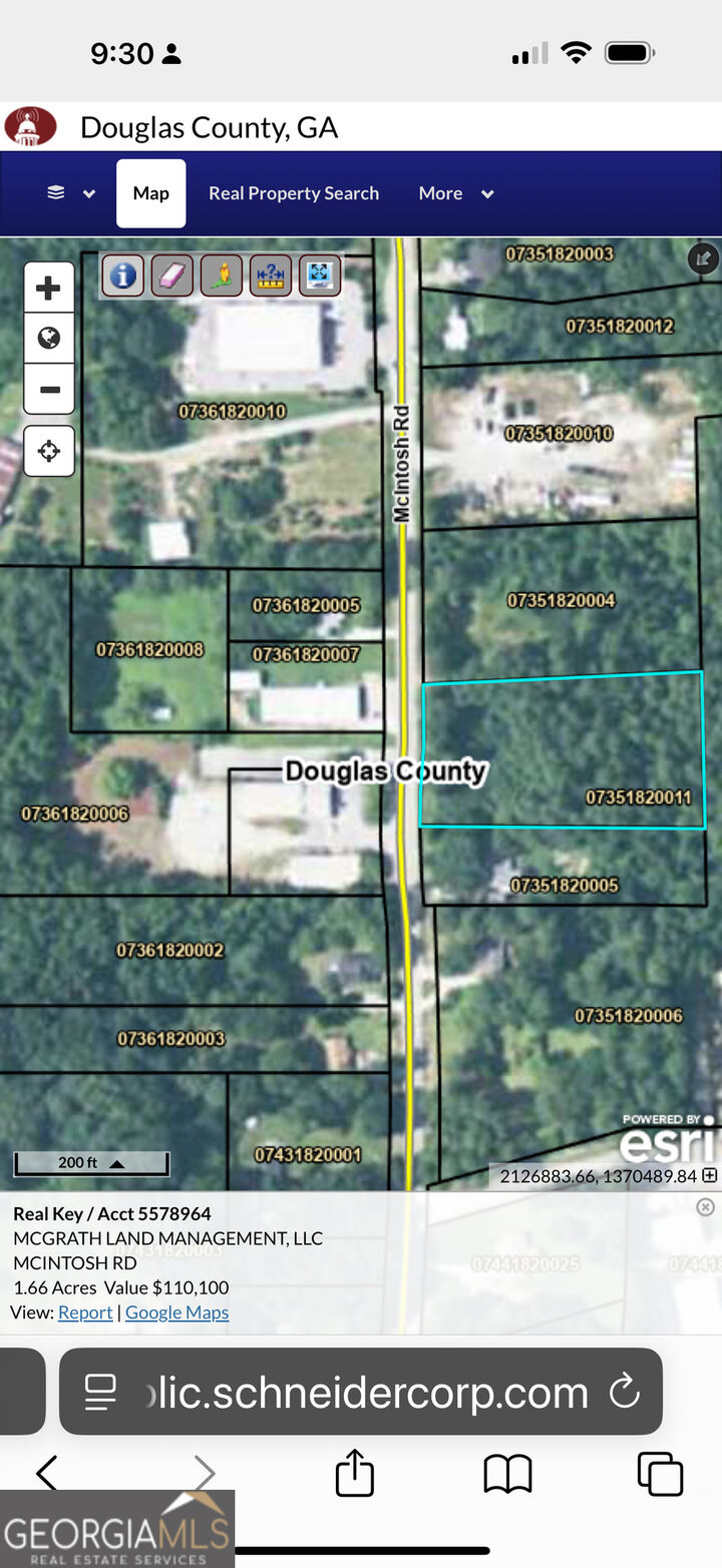Property Photo: 0 McIntosh Road GA 30134