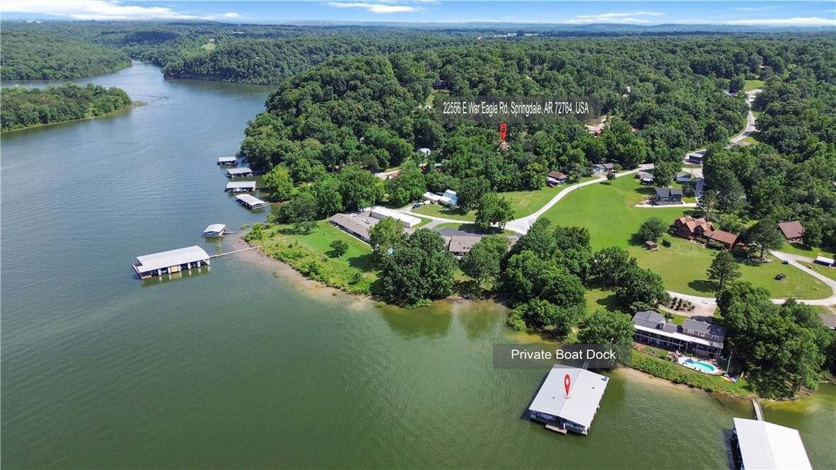 Property Photo: 22556 E War Eagle Road AR 72764