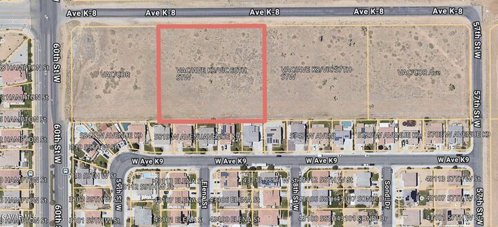 Property Photo:  Ave K8 Vic 60th Street West  CA 93536 